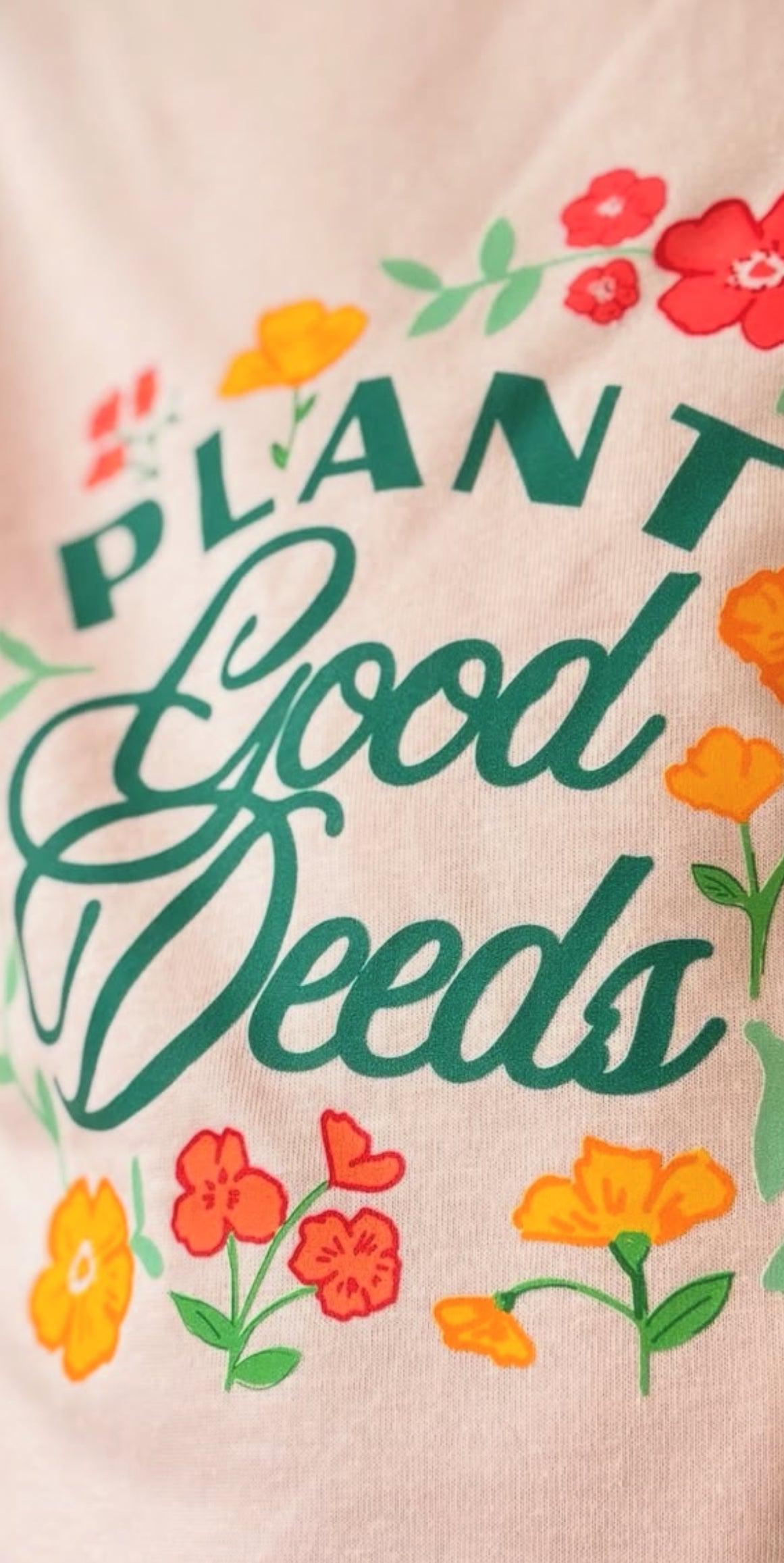 Plant good deeds
